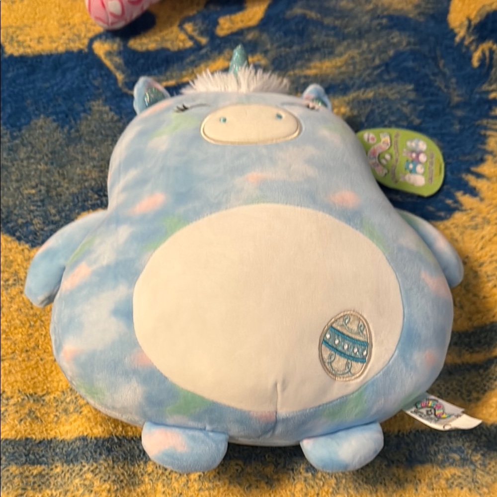 Squishmallows Target exclusive Plush Blue Unicorn Toy brand new with tags. - Picture 1 of 5